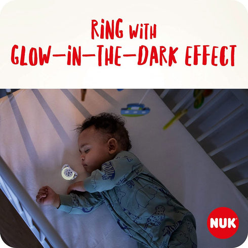 NUK Star Day Night Soother 18-36 months